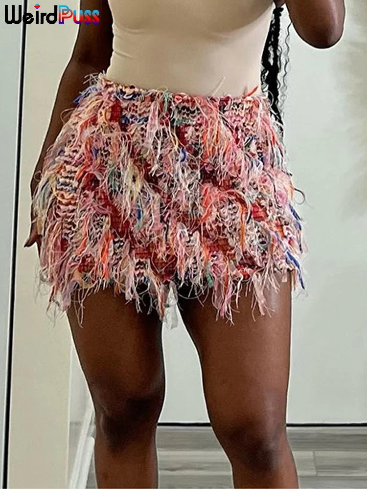 Urban Tassel Street Bodycon Skirt